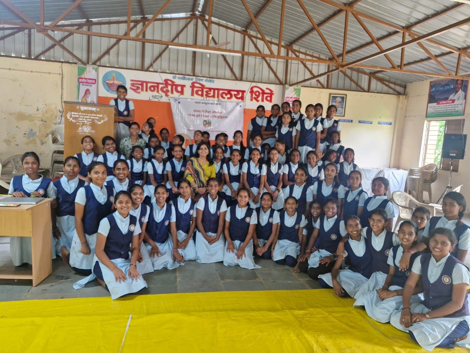 Students at a BAF event